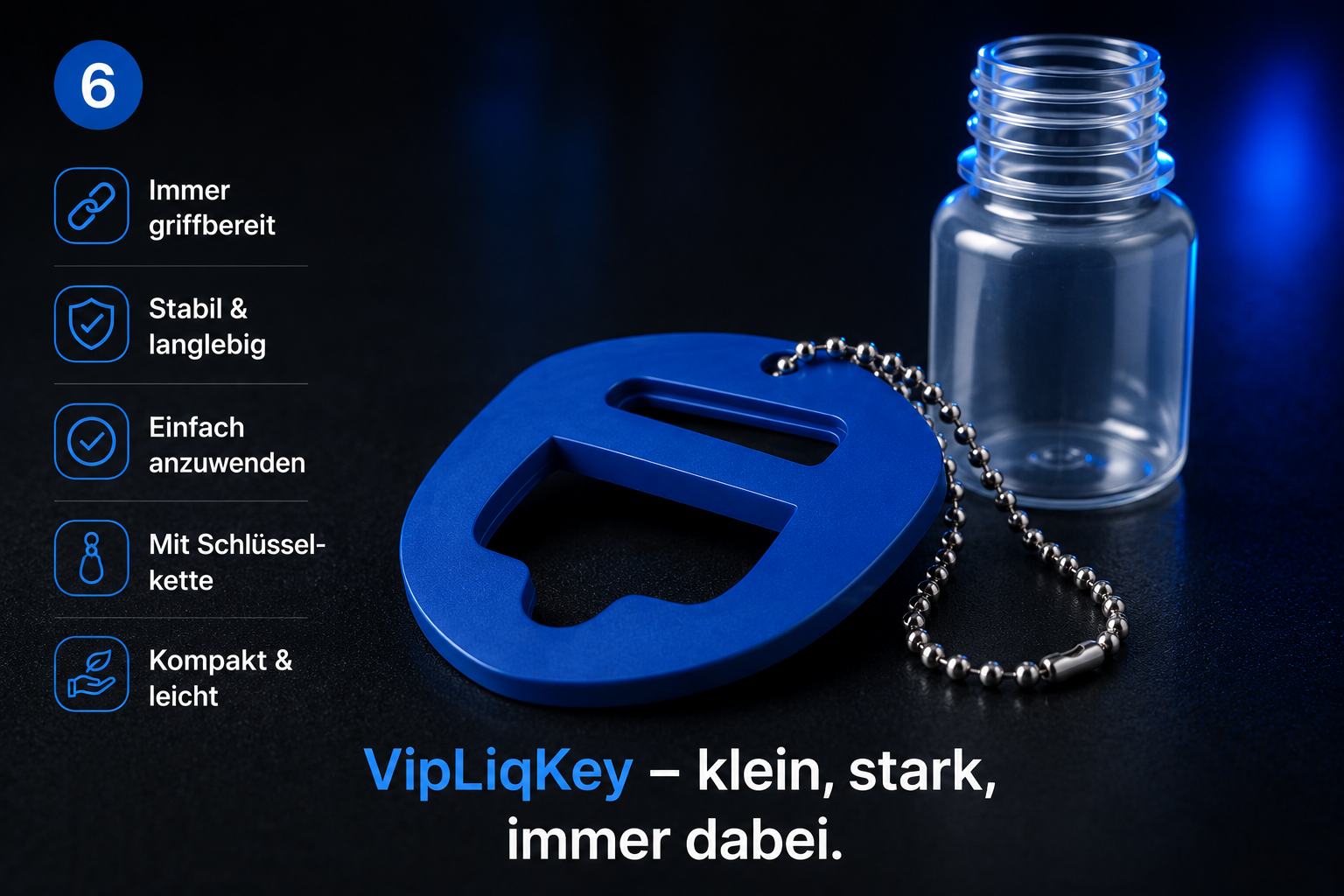 VipLiqKey Vorteile für Dampfer und Selbstmischer